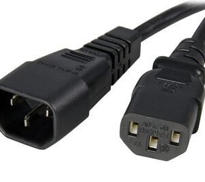 POWERTECH καλώδιο τροφοδοσίας προεκταση CAB-P004 3x 0.75mm², 1.5m, μαύρο
