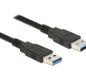 POWERTECH καλώδιο USB CAB-U106, 5 Gbps, 1.5m, μαύρο