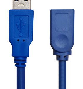 POWERTECH καλώδιο προέκτασης USB CAB-U154, 5Gbps, 5m, μπλε