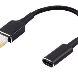 POWERTECH καλώδιο τροφοδοσίας CAB-UC077, USB-C σε slim tip Lenovo, μαύρο
