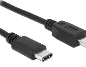 POWERTECH καλώδιο USB-C σε USB Mini CAB-UC079, 1.5m, μαύρο