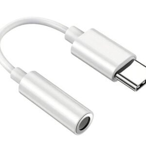 POWERTECH αντάπτορας USB-C σε 3.5mm CAB-UC088, λευκός