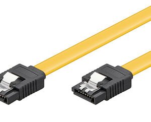 POWERTECH καλώδιο SATA III CAB-W045, 6 Gb/s, 0.70m, κίτρινο