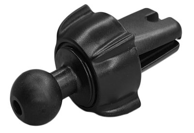 POWERTECH εξάρτημα βάσης κινητού τοποθέτησης σε αεραγωγό CAR-0009, μαύρο