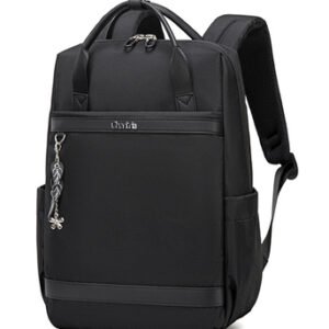 CHANTRIA γυναικεία τσάντα πλάτης CB00639 με θήκη laptop 14", 12.5L, μαύρη