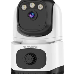 VSTARCAM smart κάμερα CS995M με ανιχνευτή καπνού/αερίου, 3MP, WiFi, PTZ, SD