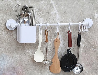 ECOCO Θήκη κρεμάστρας E1607, λευκή - Image 2