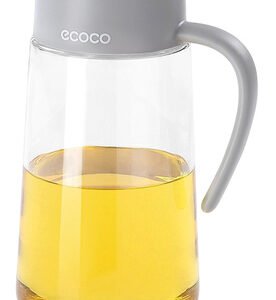 ECOCO γυάλινο δοχείο λαδιού-ξιδιού E1810, 1000ml, γκρι