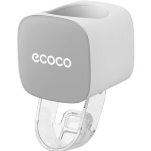 ECOCO διανεμητής οδοντόκρεμας E24024, 5.5x5.5x9.1cm, γκρι