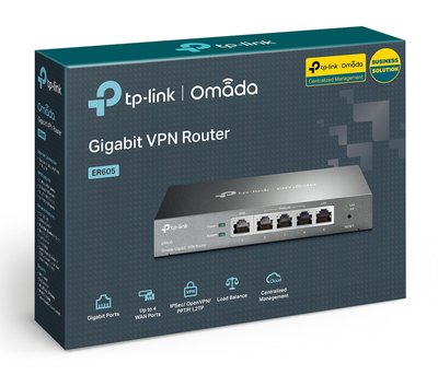 TP-LINK Gigabit VPN router ER605, 5x Ethernet port, Ver 1.0 - Image 5