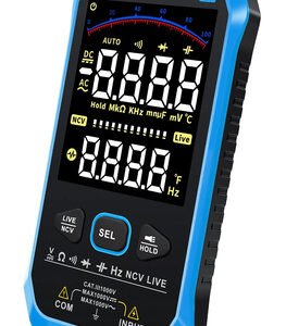 FNIRSI ψηφιακό πολύμετρο S1, 1000V AC/DC, NCV, RMS, επαναφορτιζόμενο