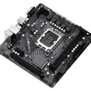 ASROCK μητρική H610M-HVS, 2x DDR4, s1700, USB 3.2 Gen1, mATX