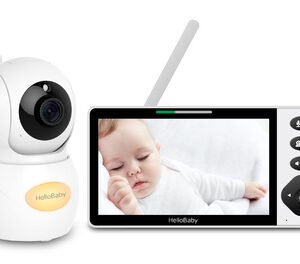 HELLOBABY ενδοεπικοινωνία μωρού HB6084L με κάμερα & οθόνη 5.5", 720p, PTZ