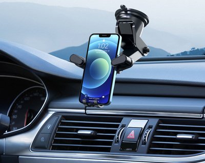 CELEBRAT βάση smartphone αυτοκινήτου HC-08, ταμπλό & αεραγωγών, μαύρη - Image 2