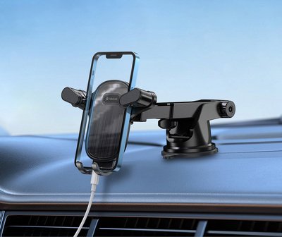 CELEBRAT βάση smartphone αυτοκινήτου HC-08, ταμπλό & αεραγωγών, μαύρη - Image 4