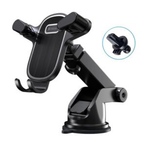 CELEBRAT βάση smartphone αυτοκινήτου HC-08, ταμπλό & αεραγωγών, μαύρη