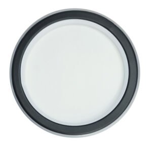 POWERTECH LED φωτιστικό οροφής HLL-0084, 25W, 4000K, Φ21cm, μαύρο