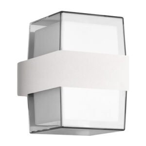 POWERTECH LED φωτιστικό τοίχου HLL-0158, 14W, 4000K, 1120lm, IP65, λευκό