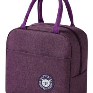 Ισοθερμική τσάντα HUH-0011, 7L, αδιάβροχη, 23x13x21cm, μωβ