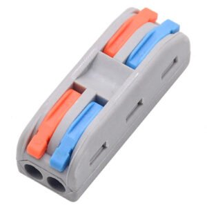 POWERTECH κλέμα σύνδεσης καλωδίων HUH-0090, 2 θέσεων, 0.08mm-4mm², 10τμχ