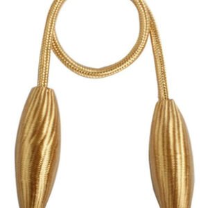 ROXXANI δέστρα κορδόνι HUH-0143 για κουρτίνες, 55cm, χρυσό