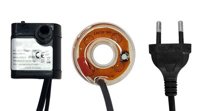 HOME USE διακοσμητικό συντριβάνι HUH-0175, φωτιζόμενο, 28x18x40cm - Image 4