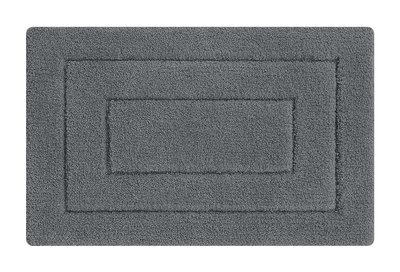 HOME USE πατάκι μπάνιου HUH-0202, αντιολισθητικό, 40 x 60cm, γκρι