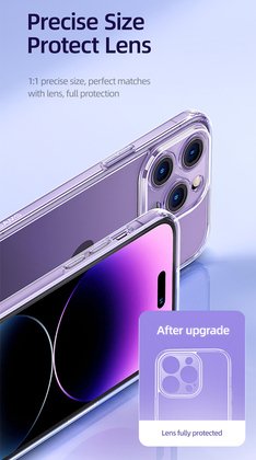 USAMS θήκη Crystal για iPhone 14 Pro Max, διάφανη - Image 4