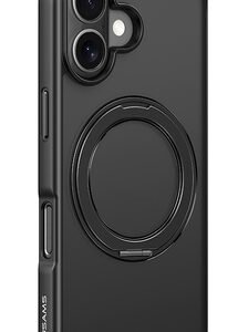 USAMS θήκη GZ US-BH893 για iPhone 16, διάφανη/μαύρη