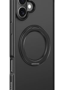 USAMS θήκη GZ US-BH895 για iPhone 16 Plus, διάφανη/μαύρη