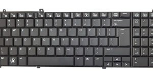 Πληκτρολόγιο για HP Pavilion DV6/DV6T, US, μαύρο