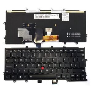 Πληκτρολόγιο για Lenovo Thinkpad X230S/X240/X250/X260, μαύρο