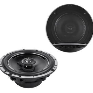 KRUGER&MATZ σετ ηχεία αυτοκινήτου KM652T11, 120W, 6.5", 2 δρόμων, μαύρο