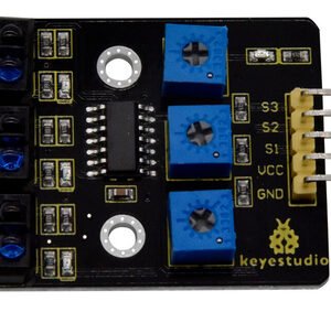 KEYESTUDIO 3-channel infrared line tracking sensor KS0453