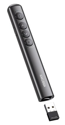 KAKUSIGA τηλεχειριστήριο παρουσιάσεων KSC-1488 με laser & πλήκτρα, 100m, μαύρο