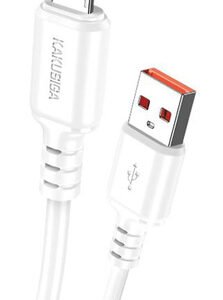 KAKUSIGA καλώδιο micro USB σε USB KSC-982, 3A, 480Mbps, 1m, λευκό