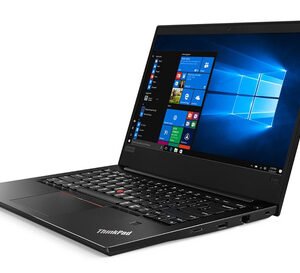 LENOVO Laptop ThinkPad E480, Refurbished Grade B, i5-8250U, 8/128GB M.2, 14", Cam, UHD Graphics 620, FreeDOS