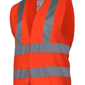 LAHTI PRO γιλέκο ασφαλείας L4132305 με ανακλαστικά, 2XL, πορτοκαλί