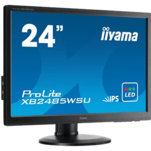 IIYAMA used οθόνη XB2485WSU LED IPS, 24.1", VGA/DVI/DisplayPort, Grade B