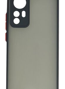 POWERTECH Θήκη Color Button MOB-1758 για Xiaomi 12/12X, μαύρη