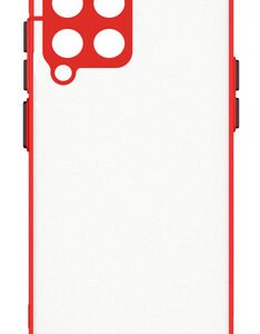 POWERTECH θήκη Milky MOB-1840 για Samsung Galaxy A42 5G, κόκκινη