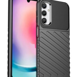POWERTECH θήκη Thunder MOB-1853 για Samsung Galaxy A24, μαύρη