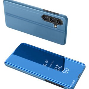 POWERTECH θήκη Clear view MOB-1862 για Samsung Galaxy A24, μπλε