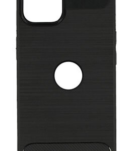 POWERTECH θήκη Carbon MOB-1865 για iPhone 14 Pro, μαύρη