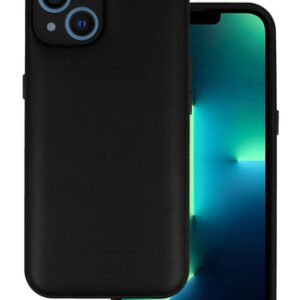 POWERTECH θήκη Leather 3D MOB-1869 για iPhone 14, μαύρη