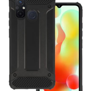 POWERTECH θήκη Armor Carbon MOB-1966 για Xiaomi Redmi 12C/11A, μαύρη