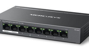 MERCUSYS Desktop Switch MS108GP, 8x 10/100/1000 Mbps, PoE+, Ver. 1.0