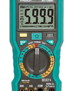 PROSKIT ψηφιακό πολύμετρο MT-1280D, 1000V DC, NVC, True RMS