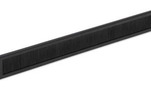 POWERTECH βούρτσα προστασίας για rack NETW-0030, 19"/1U, μεταλλικό, μαύρο