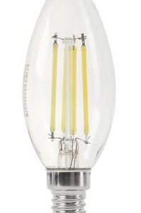 OPTONICA LED λάμπα candle C35 1472, Filament, 4W, 2700K, 400lm, E14